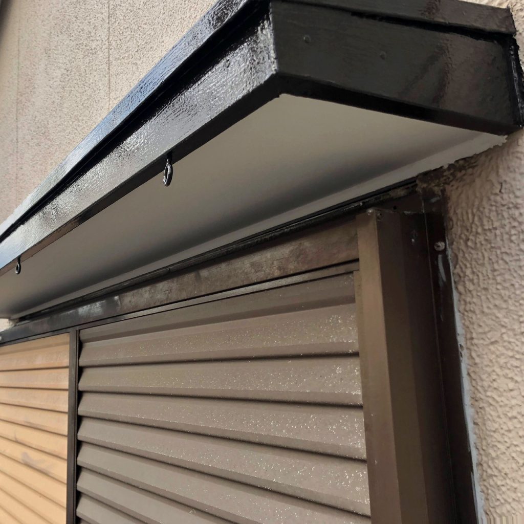 ひさし 補修工事